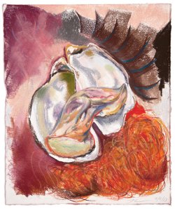 © Jeff Koons, 2013, Pastel on Paper. 