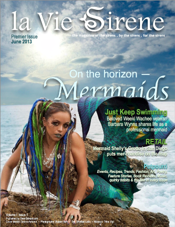 from Joy de Vivre June Mermaid issue cover la Vie Sirene2